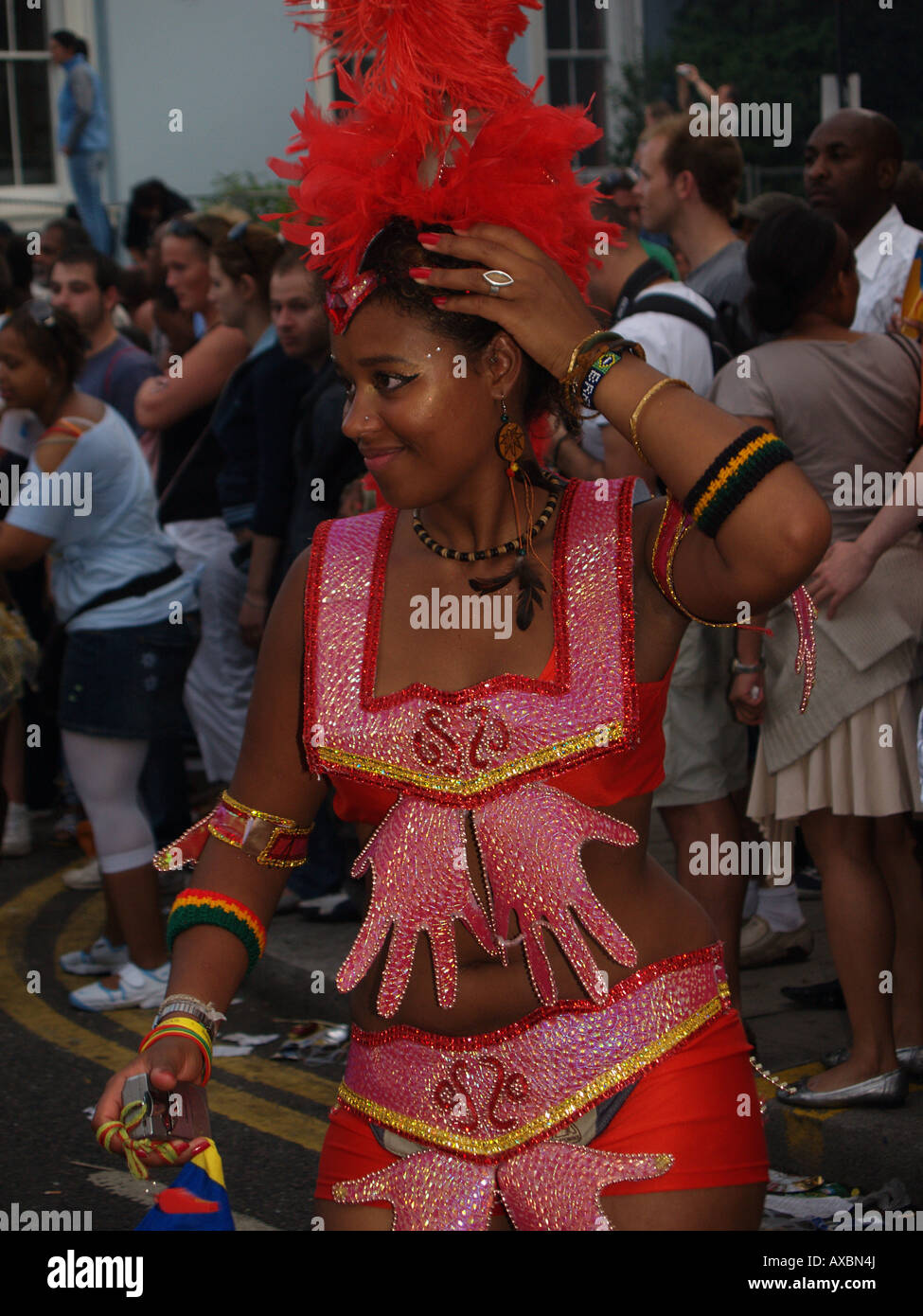 female calypso dancer plumage costume shadow head notting hill carnival
