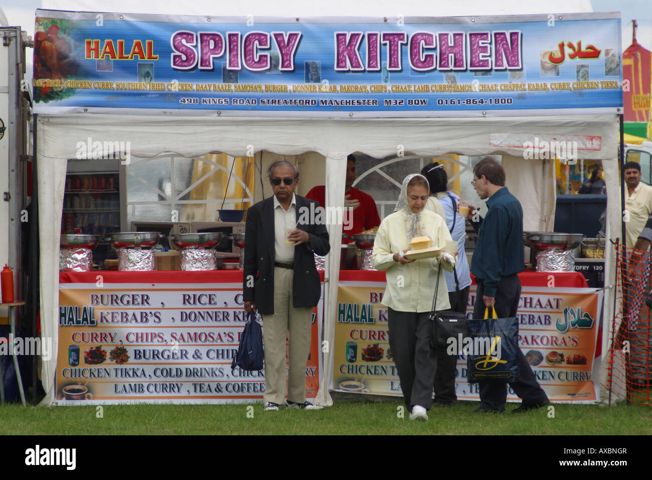 asian indian fast food joint takeaway customers asian mela ealing