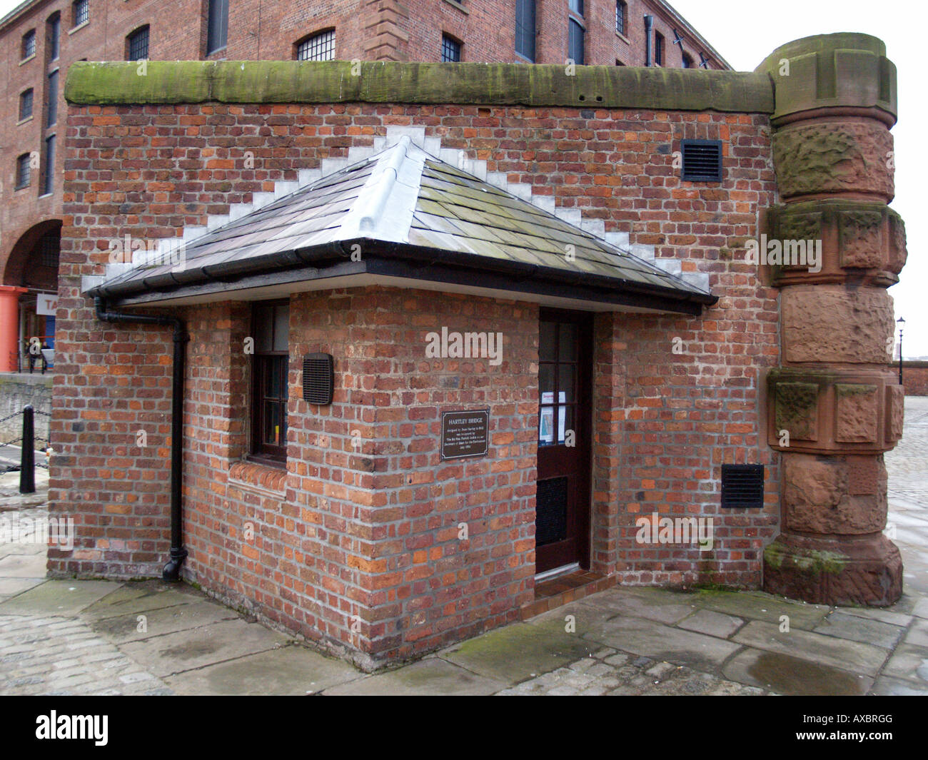 renovated victorian dock workers lodge hut brick maidstone kent england uk Stock Photo Alamy