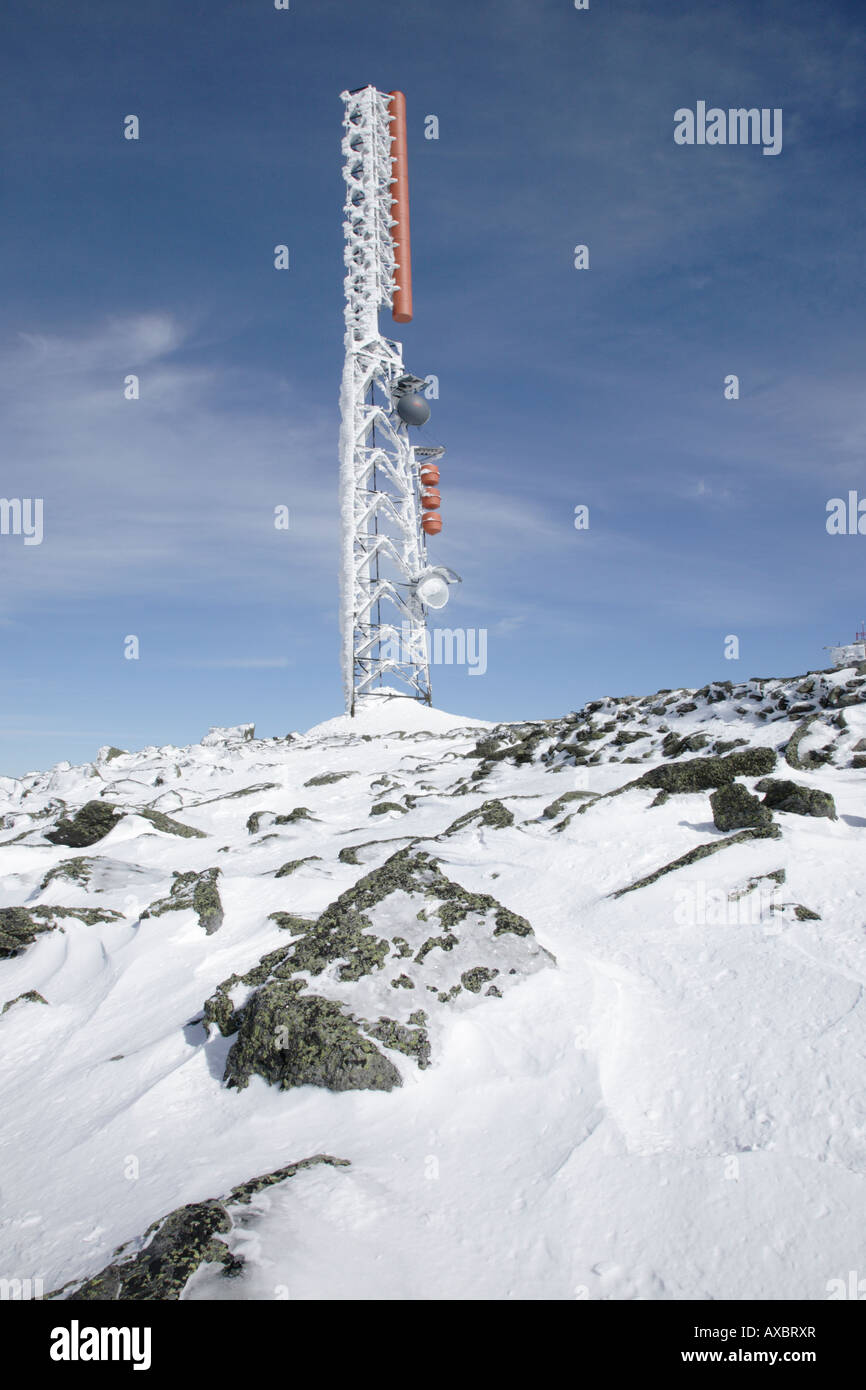 Mount Washington during the winter months Located in the White ...