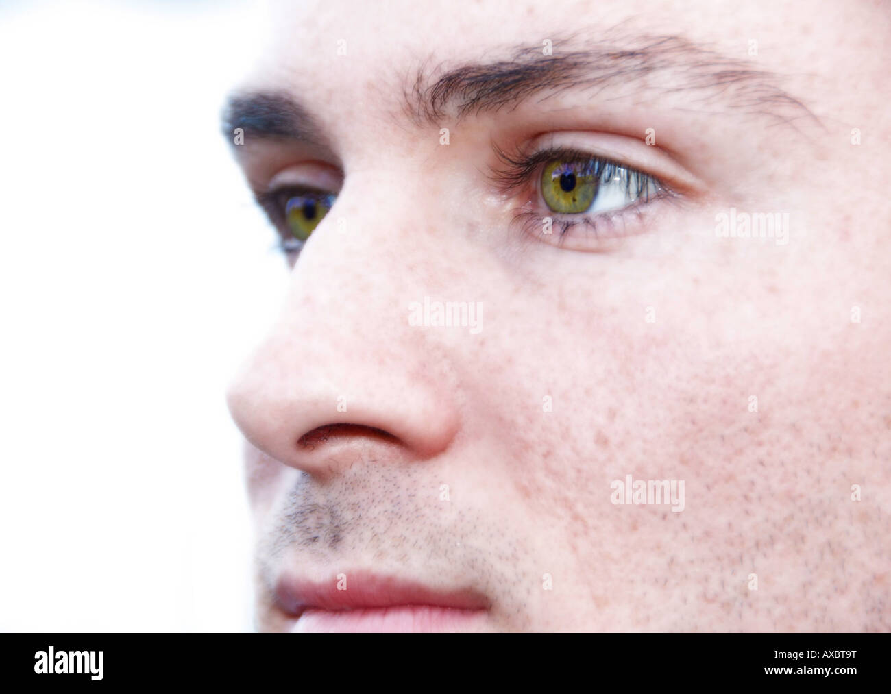 face of a man Stock Photo