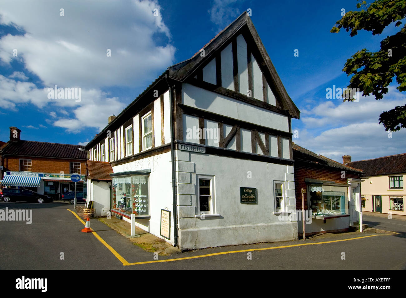 Antique Shop In Holt Norfolk Stock Photo Alamy