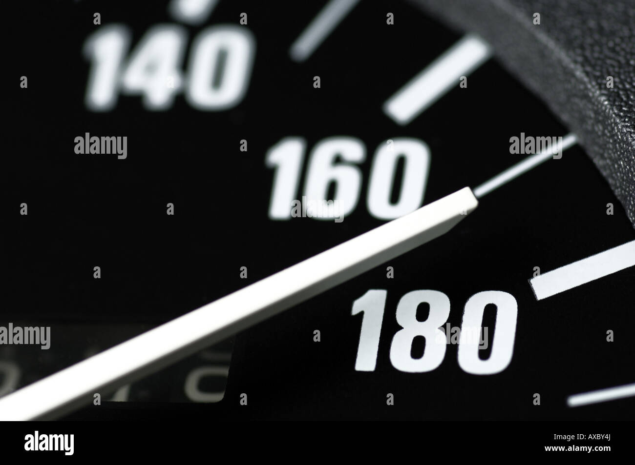 speedindicator of a car Stock Photo Alamy