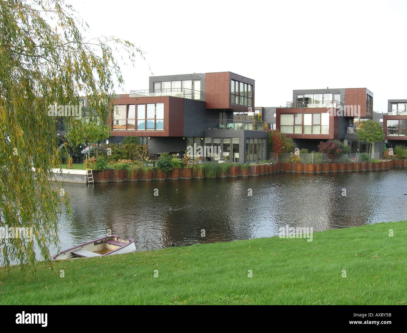 Residential homes in Almere Buiten Netherlands Stock Photo Alamy
