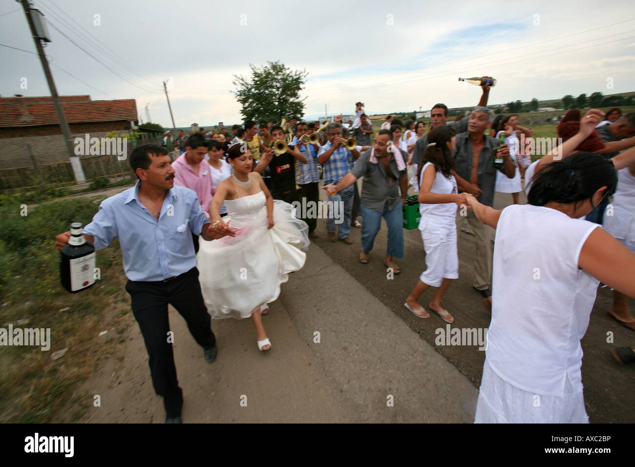 A gypsy wedding in Bulgaria goes with ...