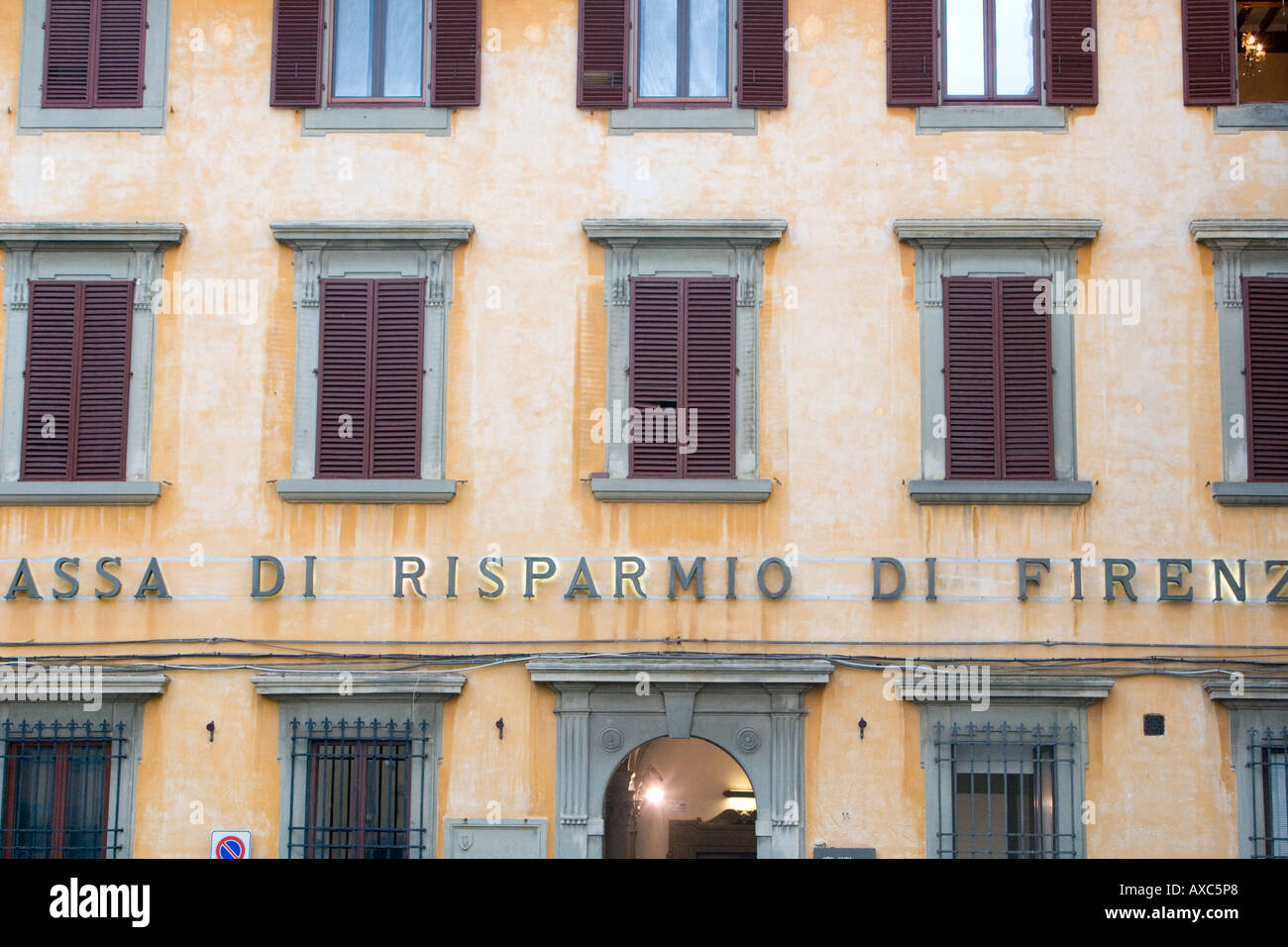 Cass di Risparmio di Firenze building Cortona Tuscany Italy Stock Photo -  Alamy