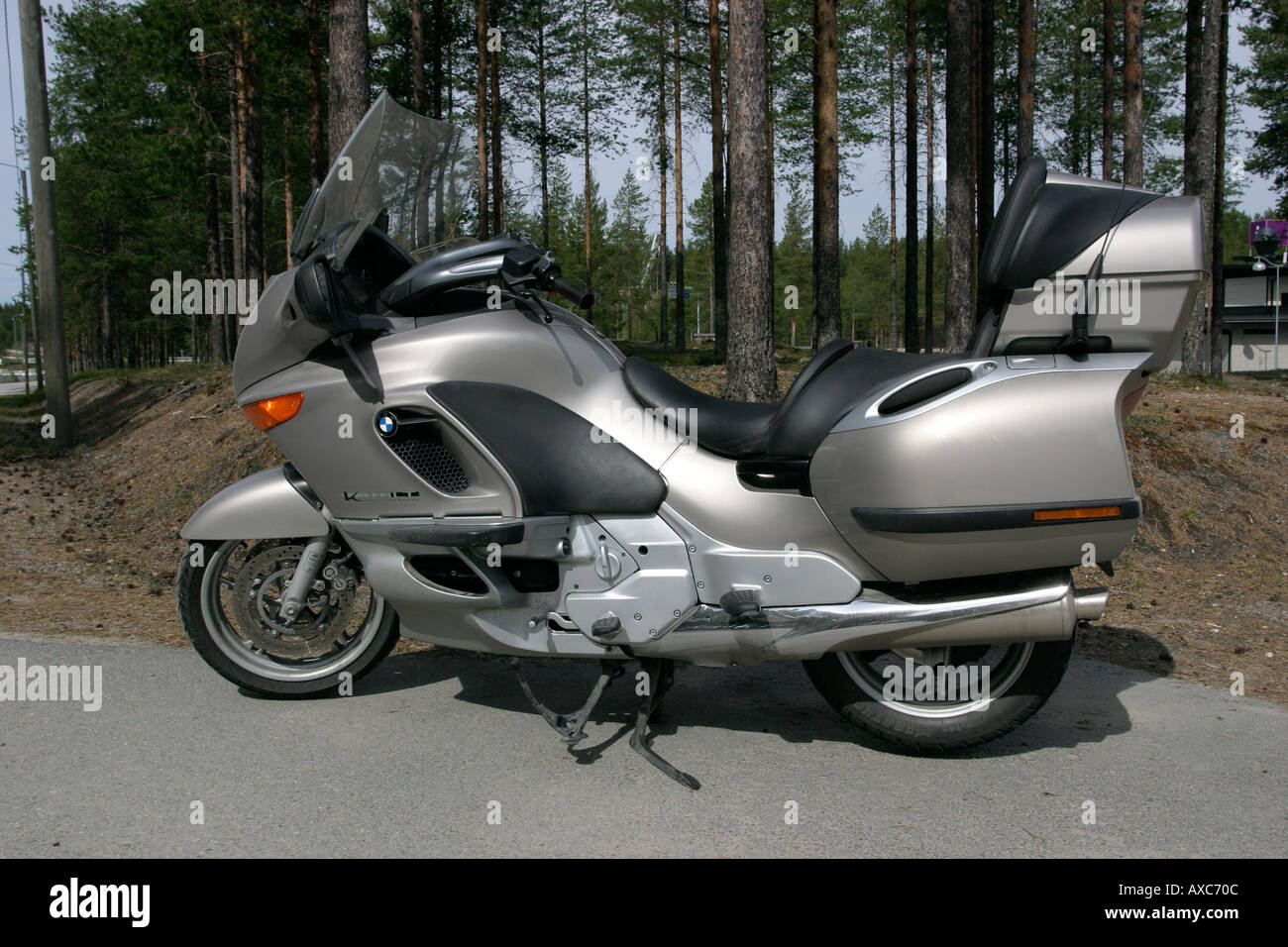 BMW touring motorcycle parked Stock Photo - Alamy