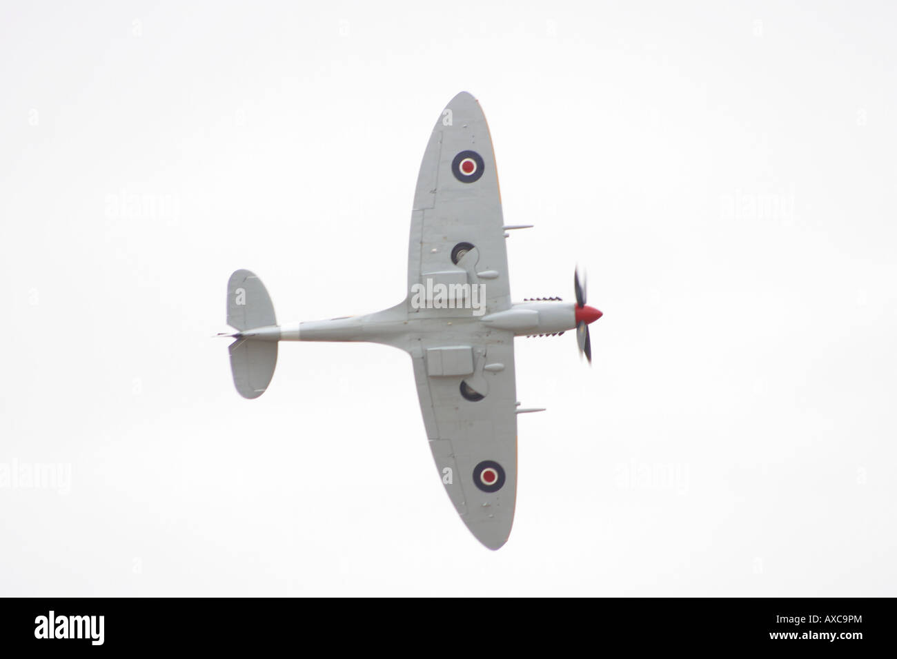 hawker hurricane british ww 2 II fighter plane southport air show  merseyside Stock Photo
