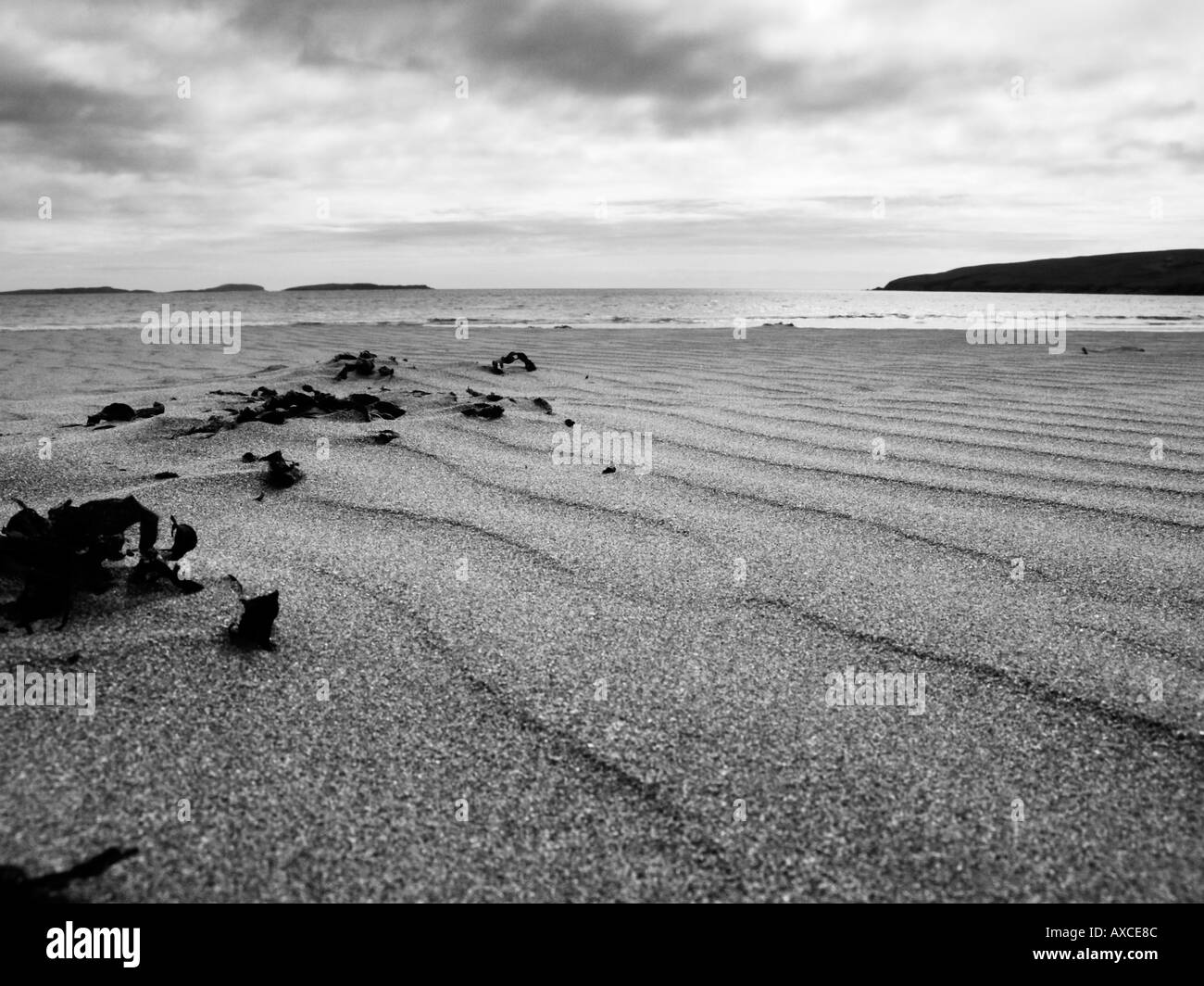 Shetland beach Black and White Stock Photos & Images - Alamy