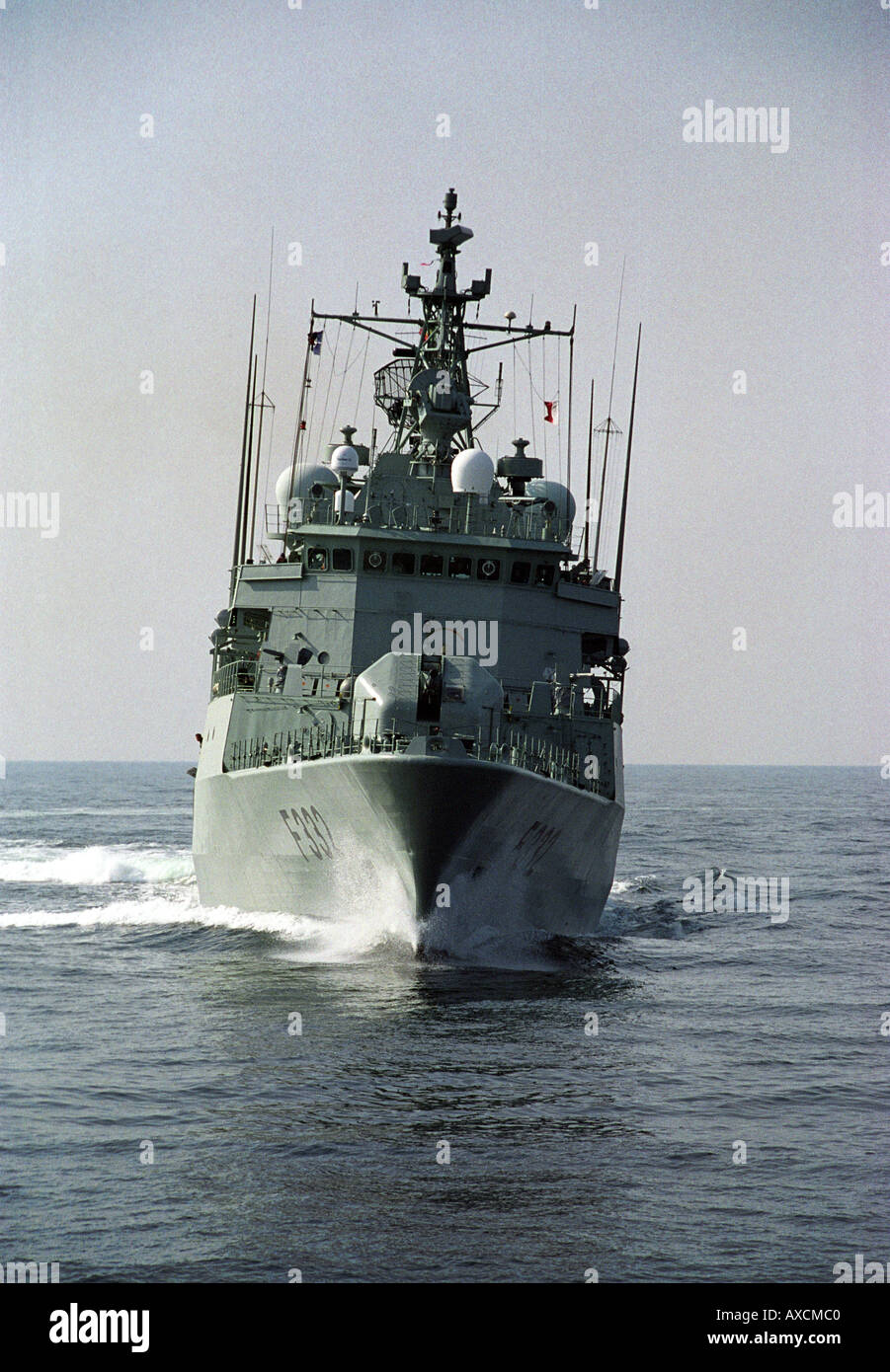 The Portugese frigate Corte Real Stock Photo