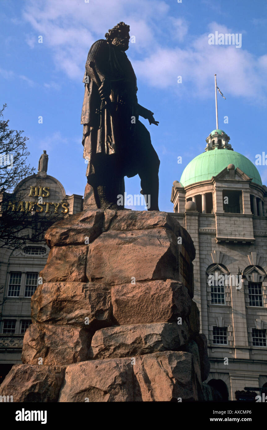 William Wallace monument Aberdeen Scotland Stock Photo Alamy