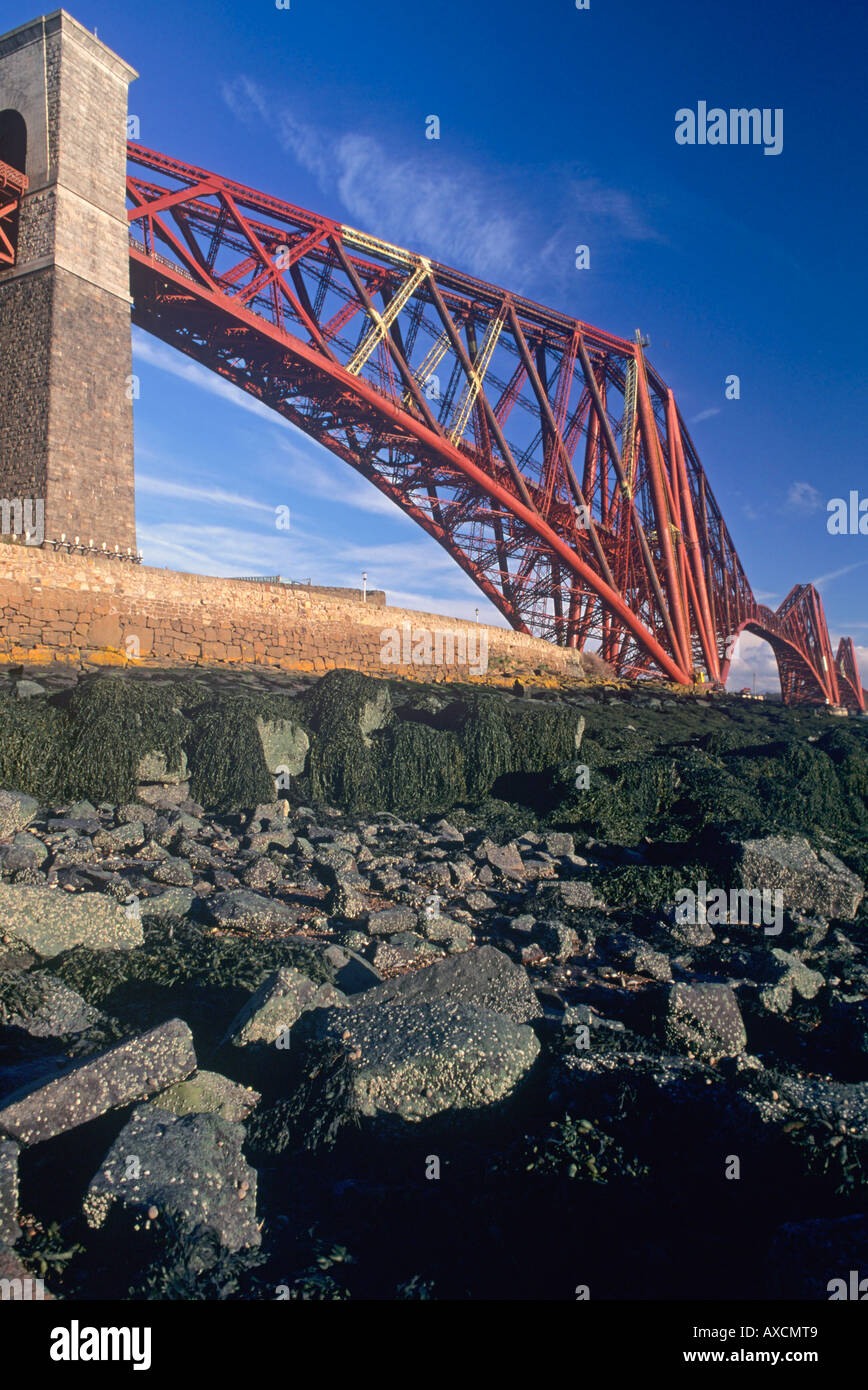 Forth Bridge Fife Scotland Stock Photo Alamy
