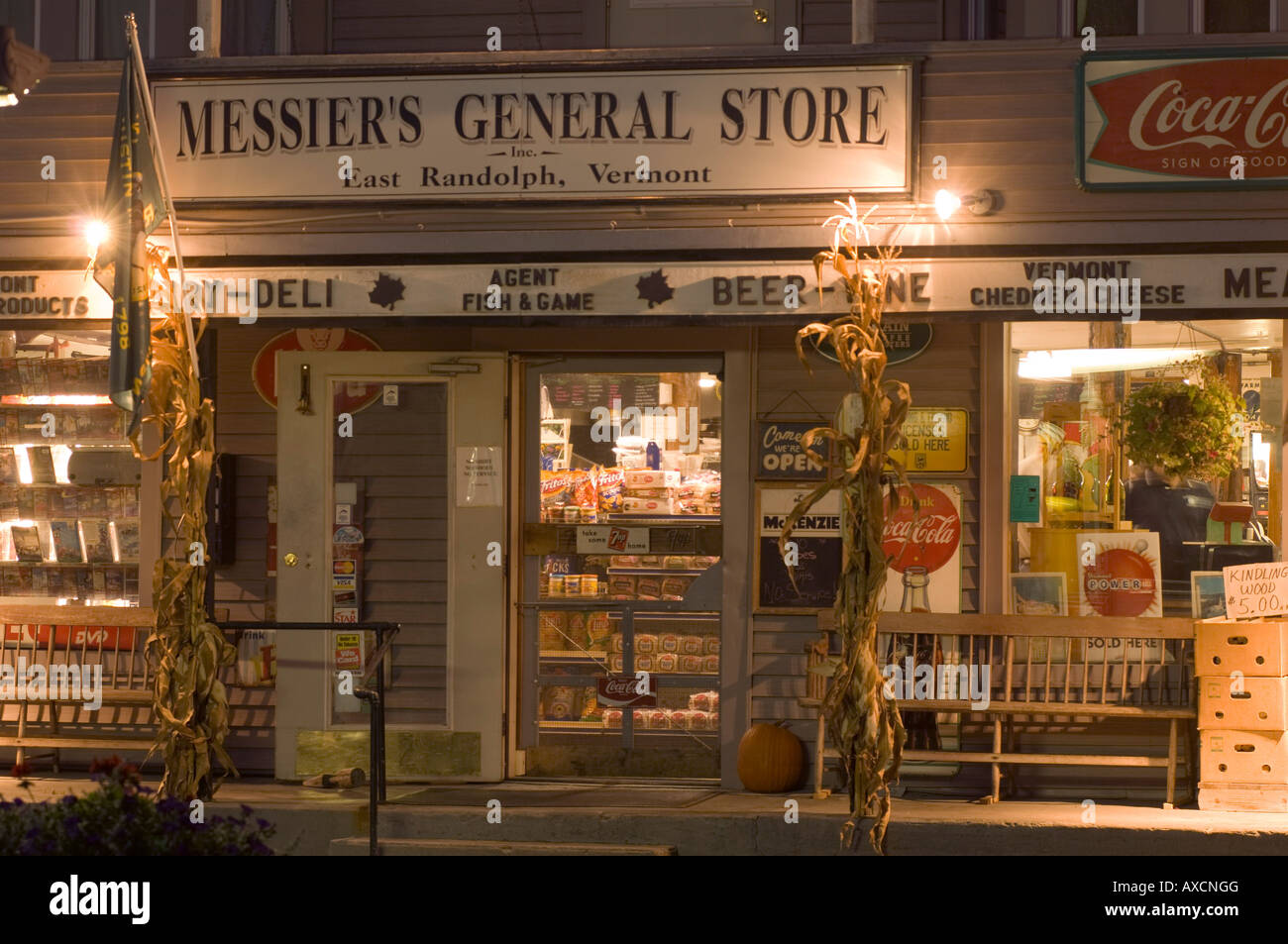 Country Store, East Randolph, Vermont, USA Stock Photo Alamy