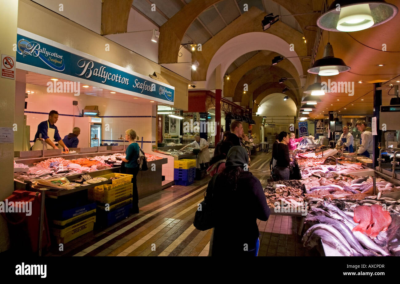 Fishmonger Stalls in the English Market, Built in 1786, Cork City