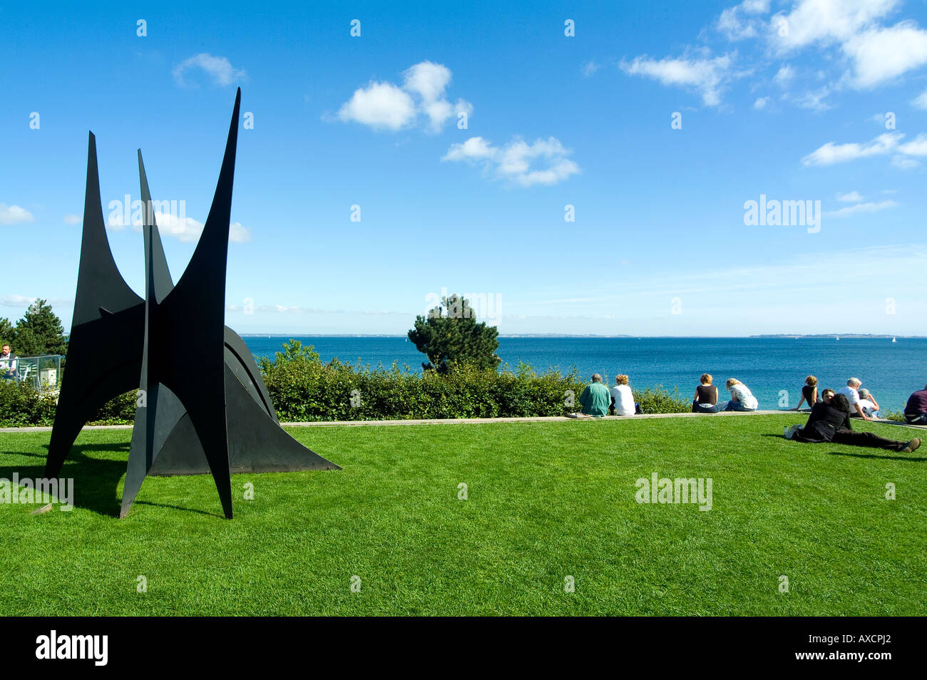 Louisiana Museum of Modern Art. Humlebaek. Oresund. Denmark Stock Photo Alamy