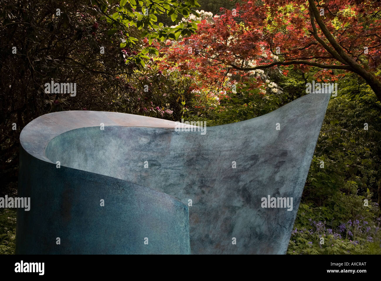 Contemporary Sculpture in the Lower Garden in Lismore Castle, Lismore