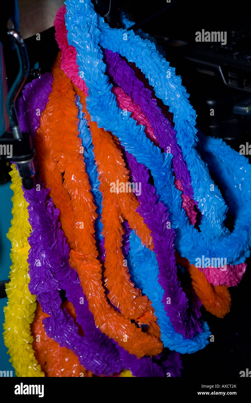 Plastic Hawaiian Leis Stock Photo Alamy
