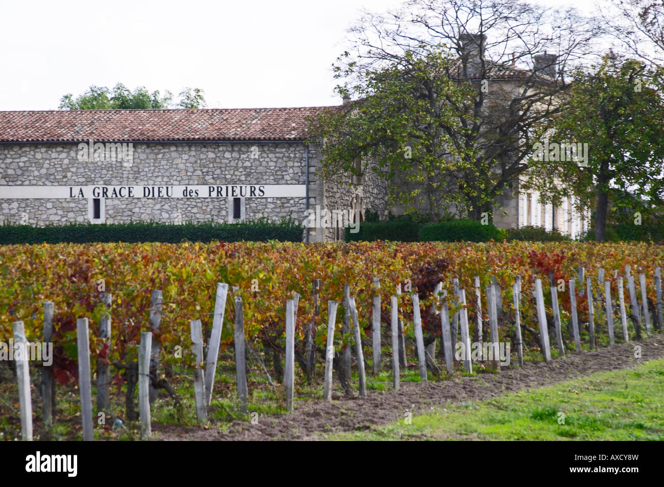 Château la grâce dieu des prieurs hires stock photography and images