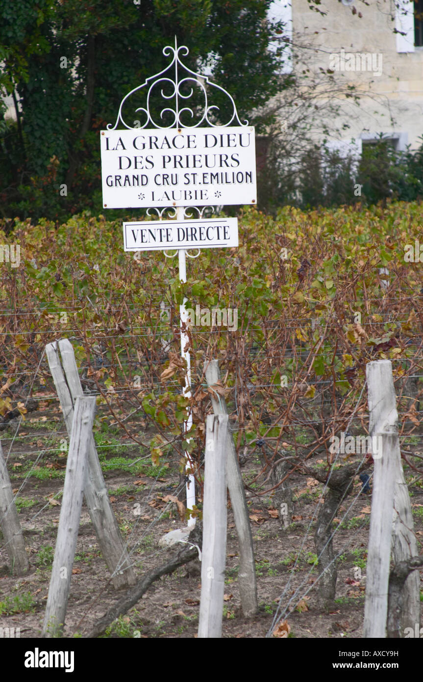 Château la grâce dieu des prieurs hires stock photography and images
