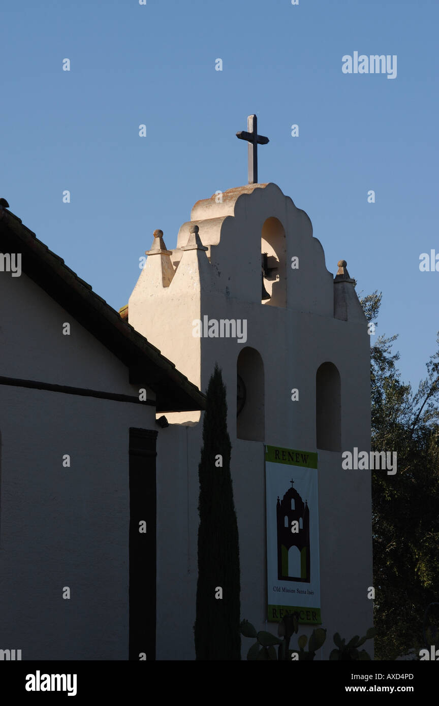 Santa Ines Mission Stock Photo