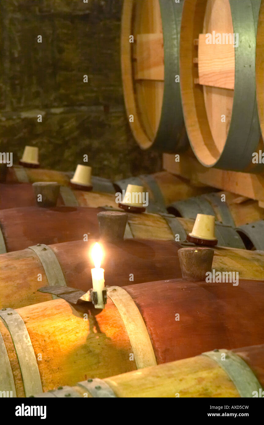 Barrel cellar candle lighting sulphur hires stock photography and