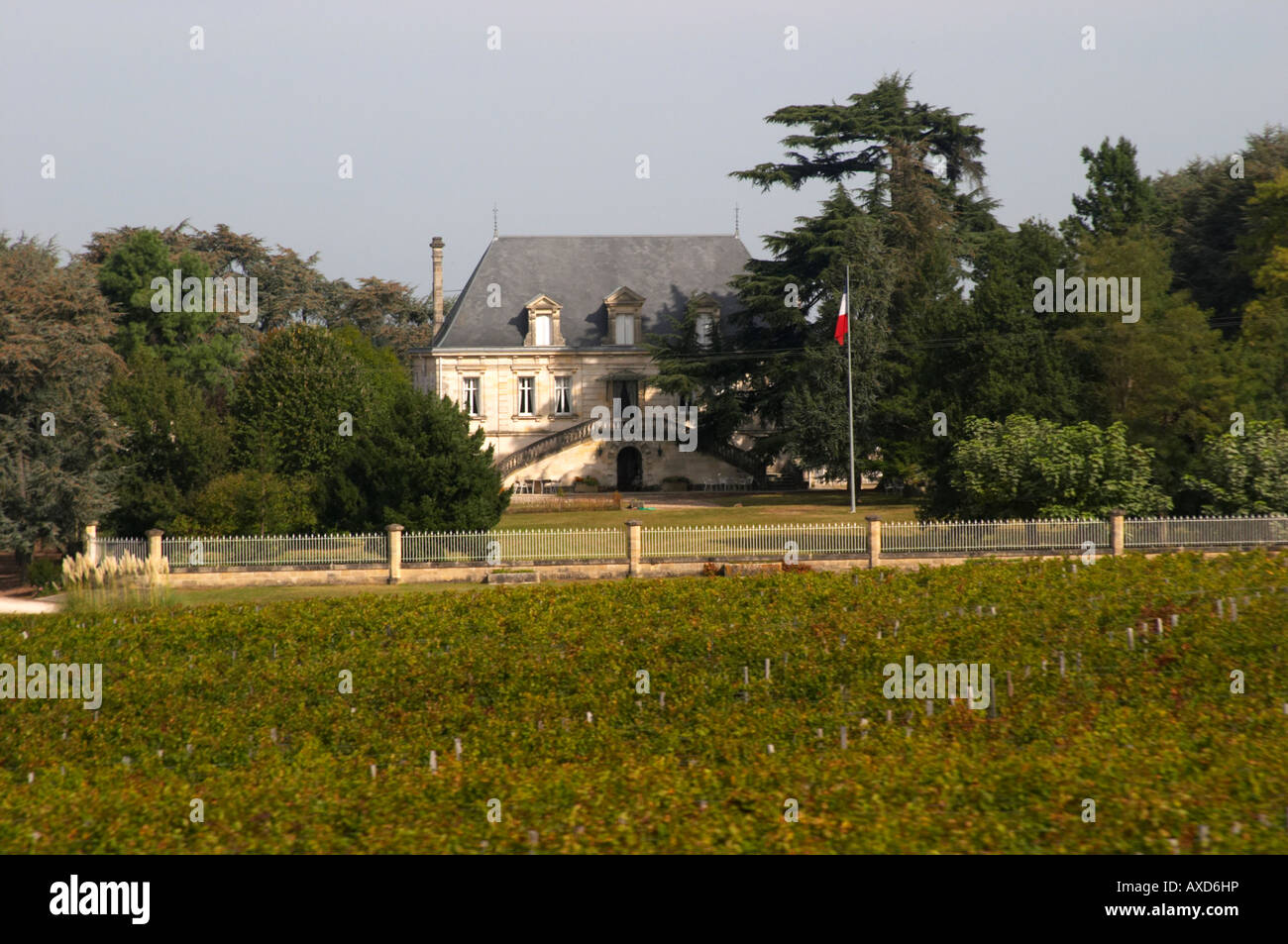 Chateau Maison Blance, Montagne St Emilion. Saint Emilion, Bordeaux, France Stock Photo