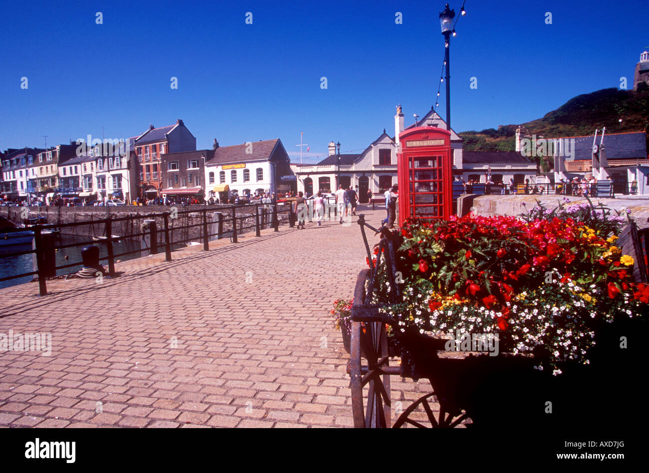 Quayside view Stock Photo Alamy