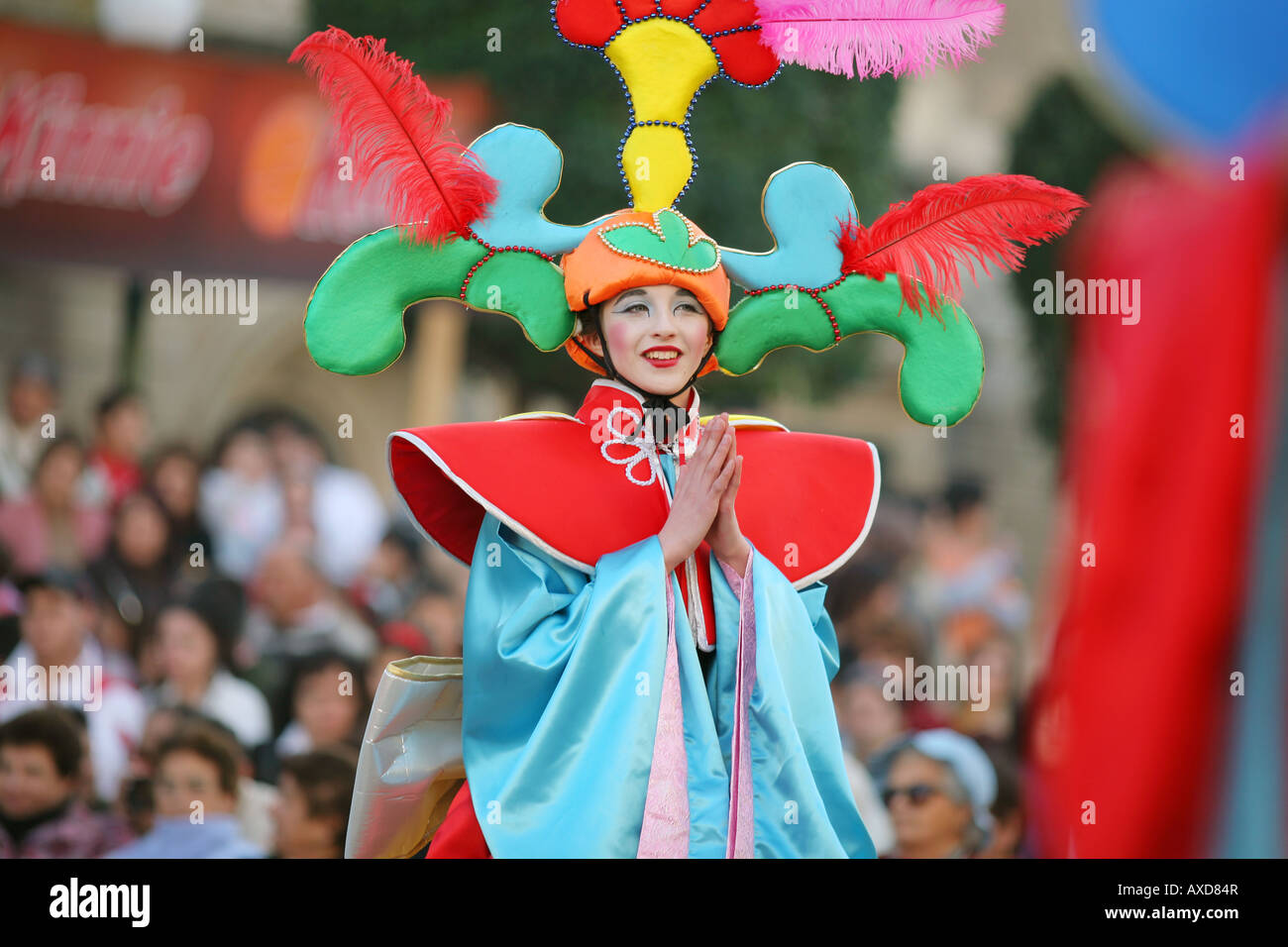 Malta Gozo carnival festival Stock Photo
