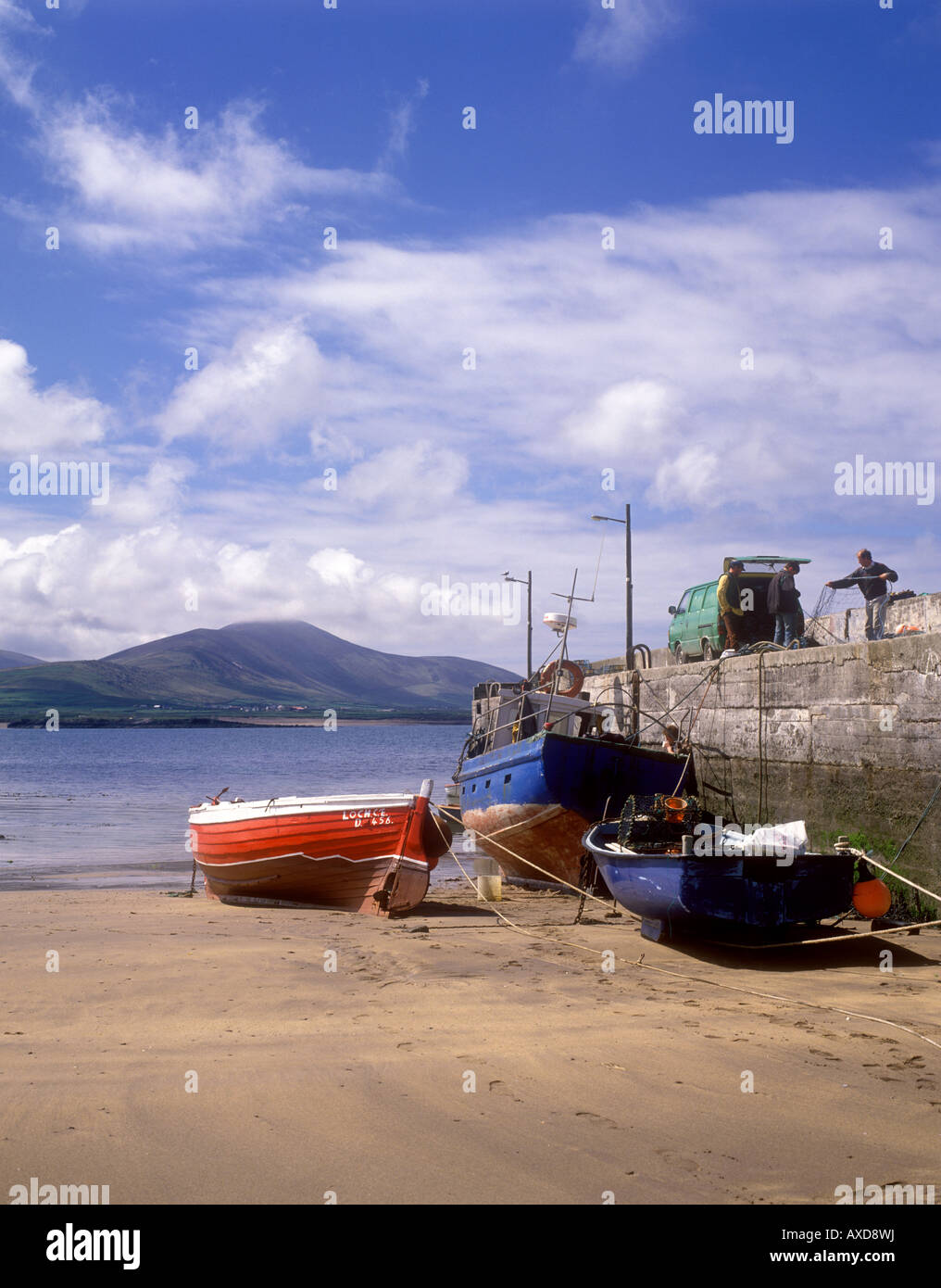 Smerwick harbour on the Dingle Peninsula Stock Photo Alamy