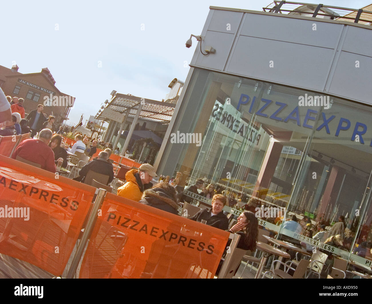 Pizza Express restaurant in Brighton Marina UK Stock Photo Alamy