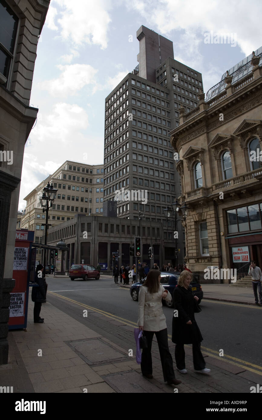 Former Natwest Tower 103 Colmore Row Birmingham Stock Photo