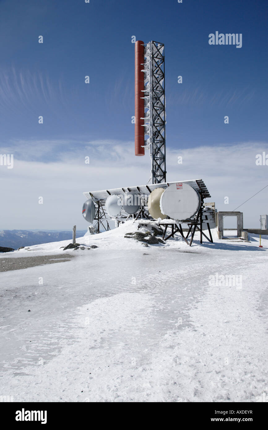 Mount Washington during the winter months Located in the White ...