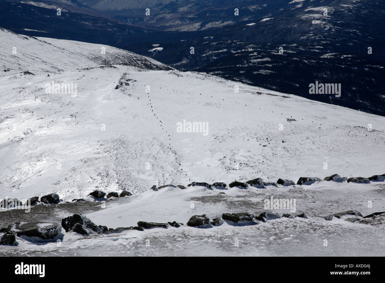 Mount Washington during the winter months Located in the White ...