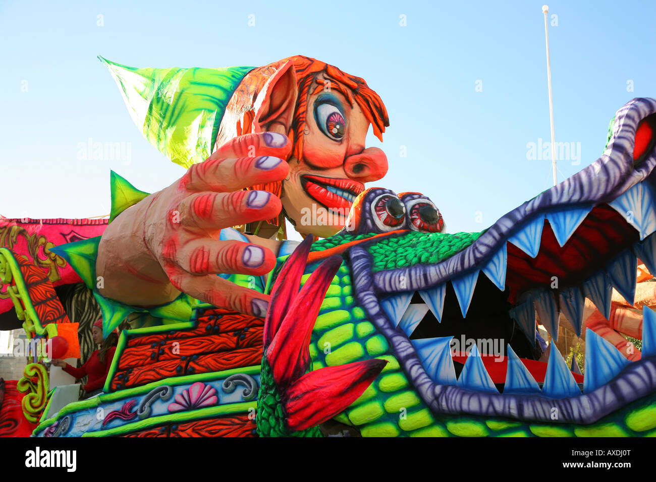 Malta Gozo carnival festival Stock Photo