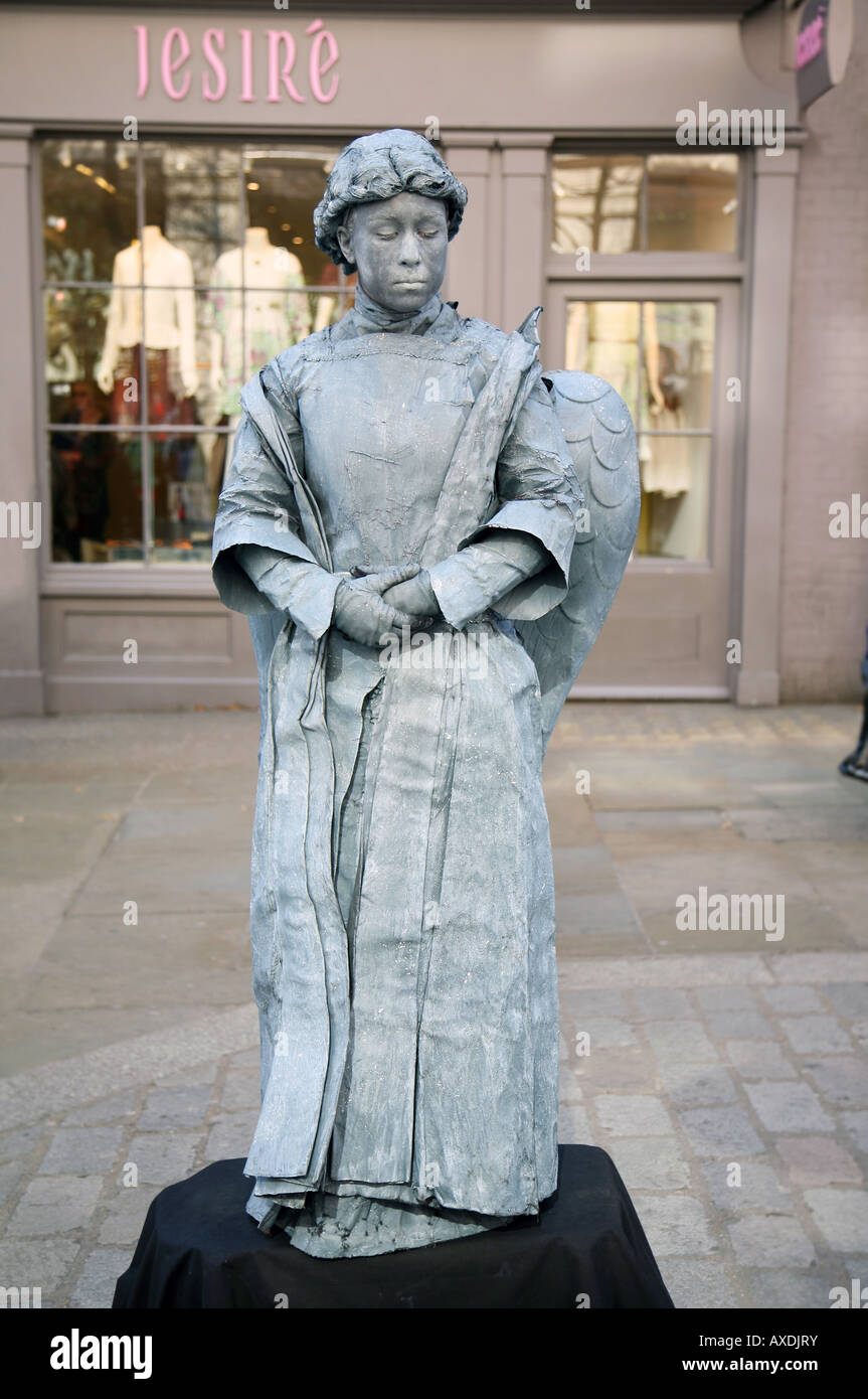 Human statue covent garden london hires stock photography and images