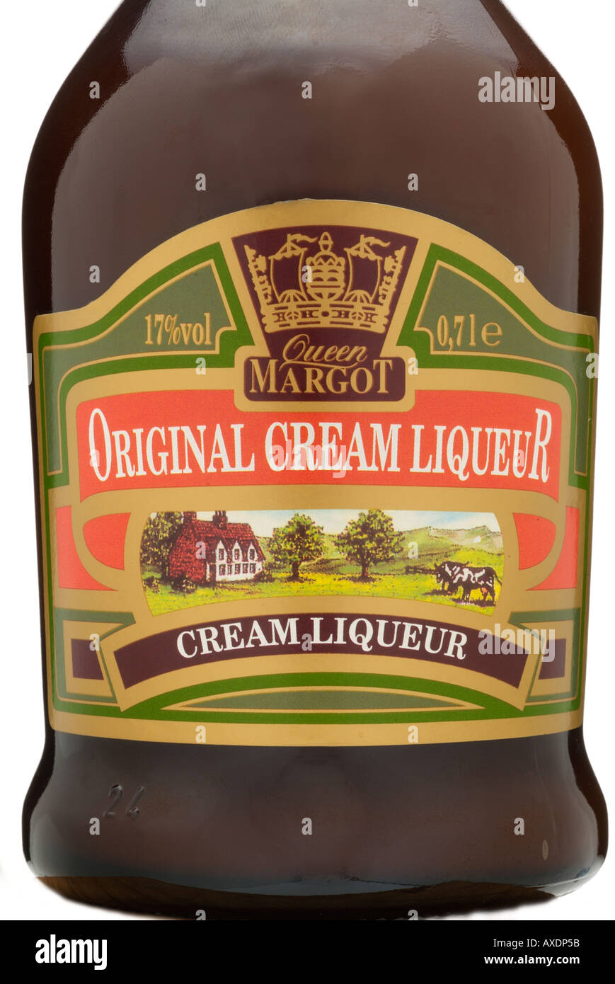original cream liqueur queen margot Stock Photo