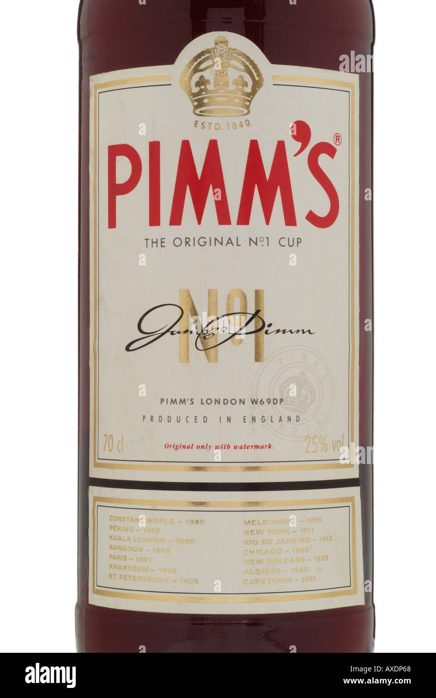 pimm pimm's no 1 cup mixer london England UK United Kingdom GB Great