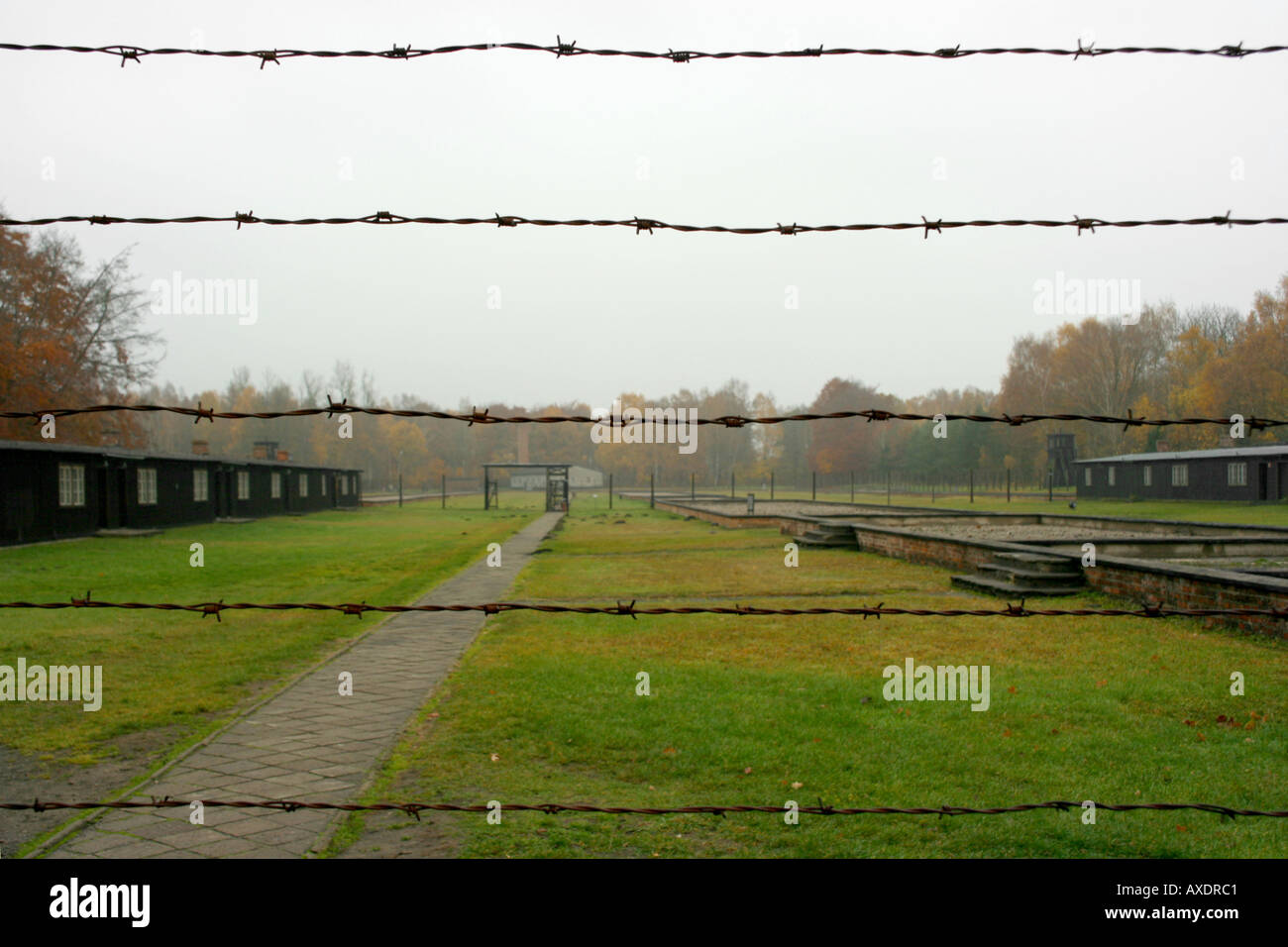 Stutthof Concentration Camp Stock Photo