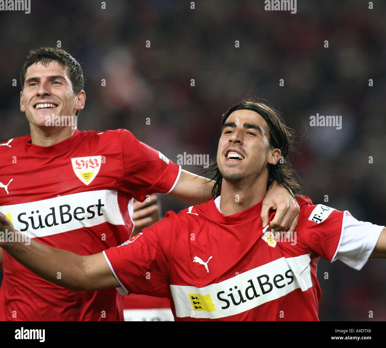 Mario Gomez and Sami Khedira (VfB Stuttgart Stock Photo - Alamy