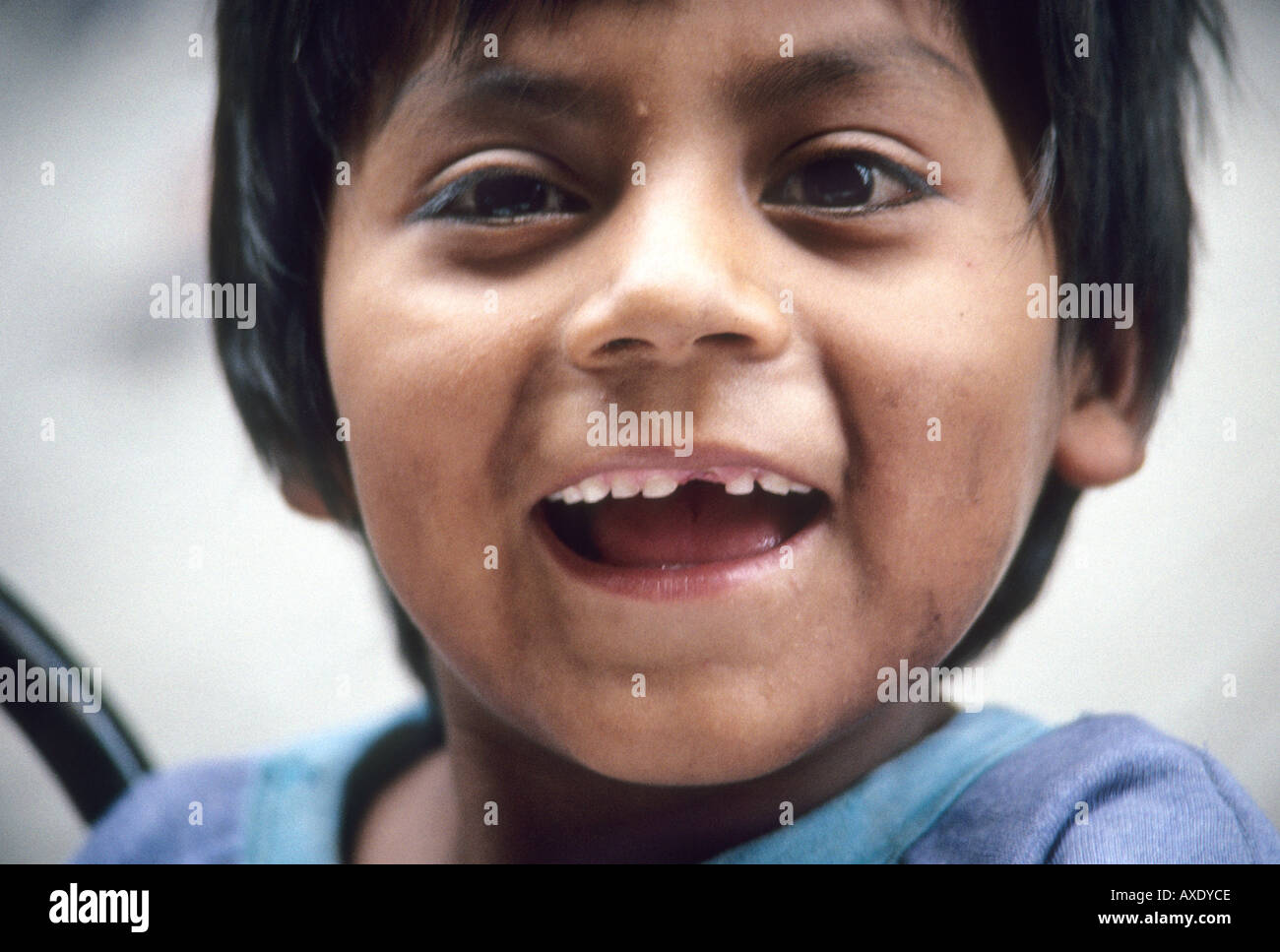 Mexican boy smiling Stock Photo - Alamy