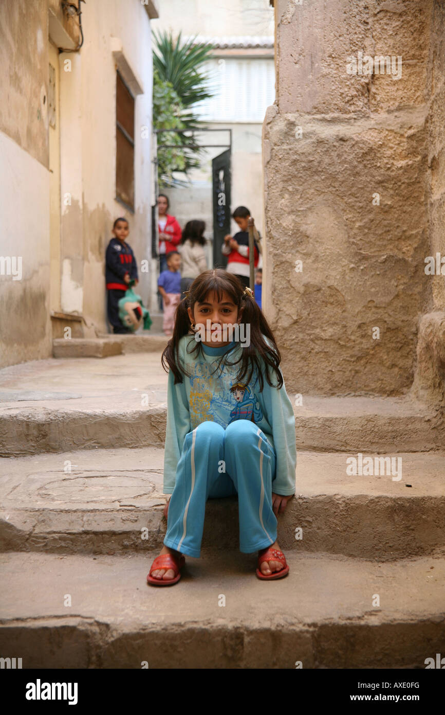 An Iraqi refugee girl living in Amman Many Iraqi refugees have Stock Photo  - Alamy