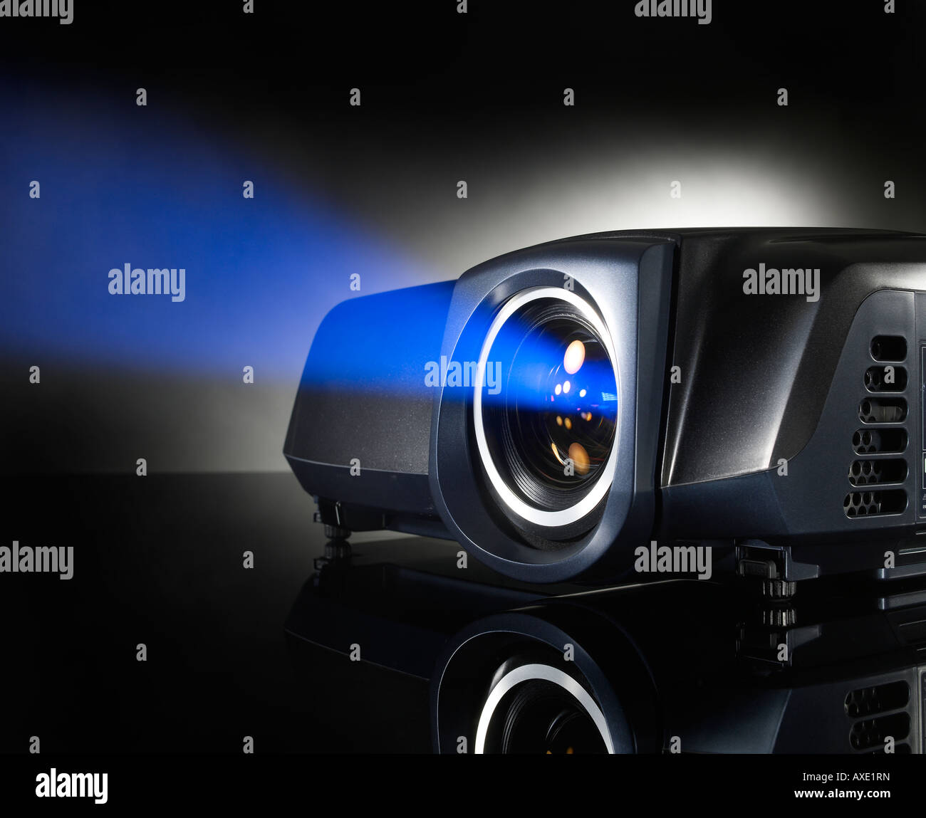 Digital Projector horizontal Stock Photo