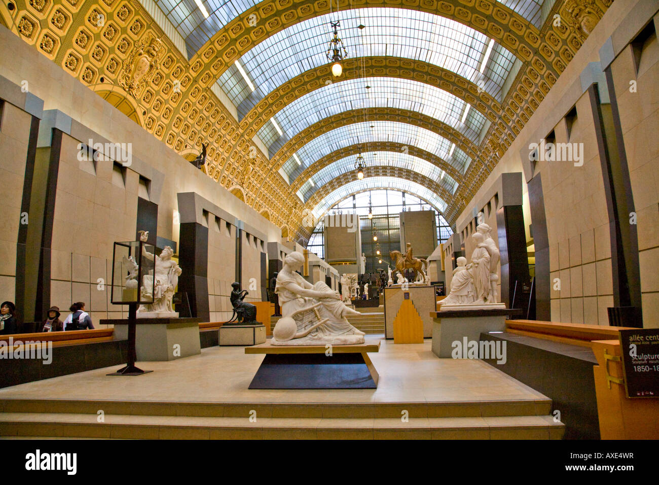 Interior views of the Musee d Orsay Paris France A musem of arts in a ...