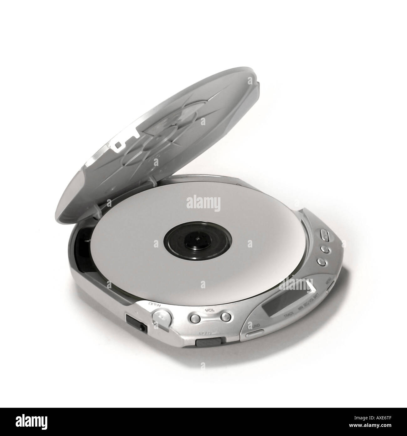 Portable cd player Cut Out Stock Images & Pictures - Alamy