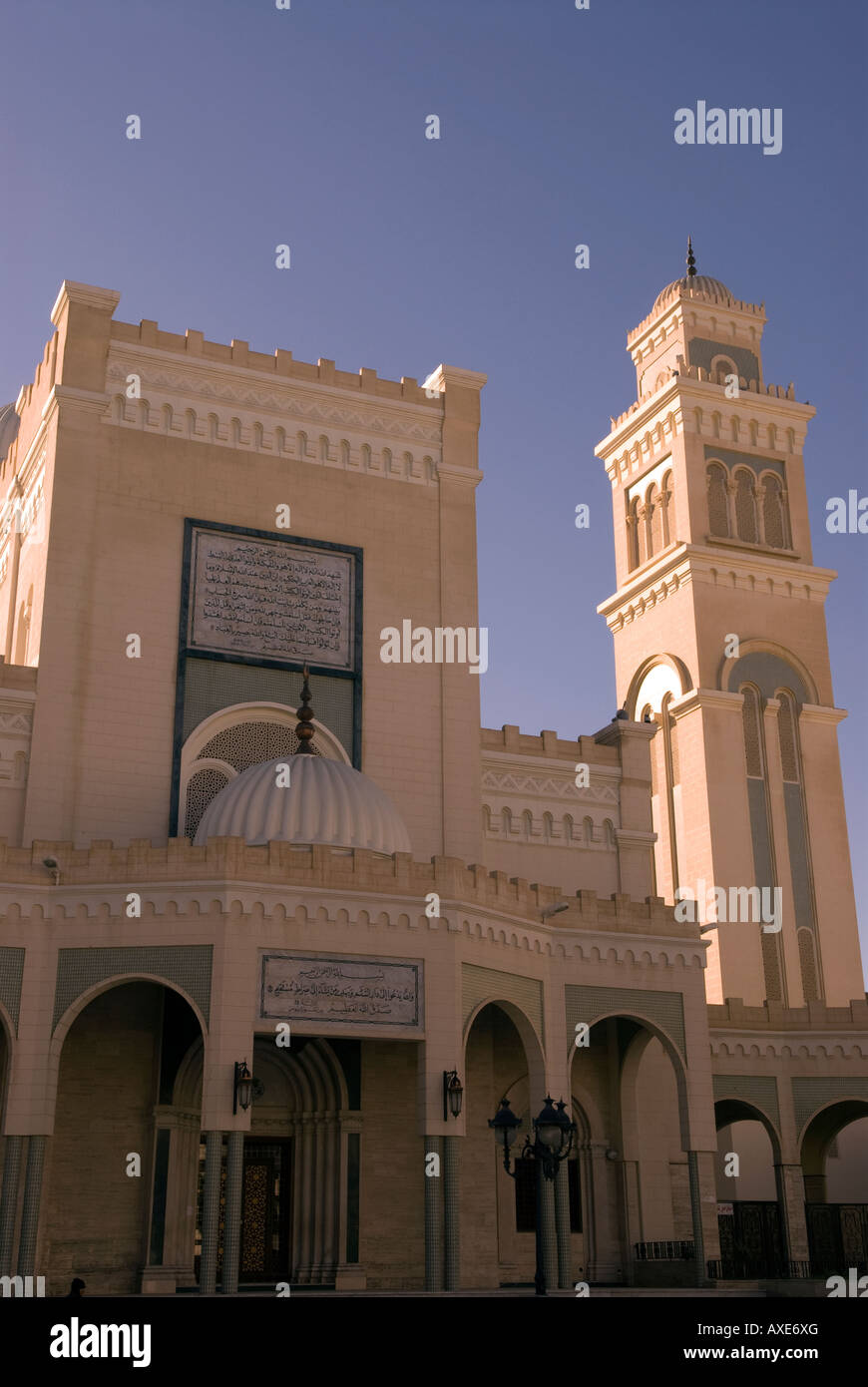 Masjed Jamal Abdel Nasser Mosque Tripoli Libya Stock Photo Alamy