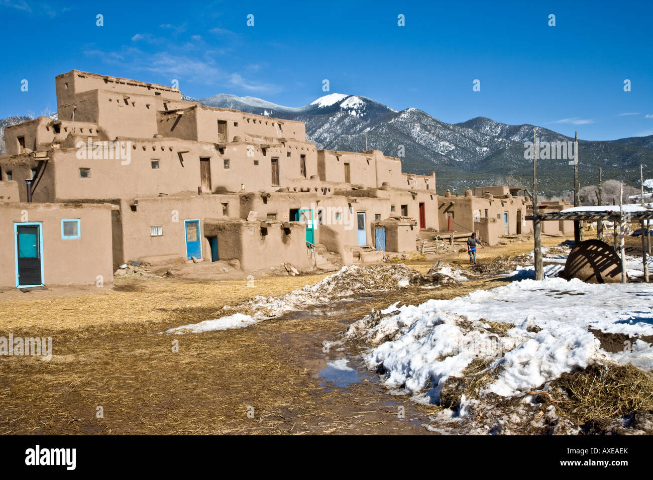 Karte von Pueblos New Mexico