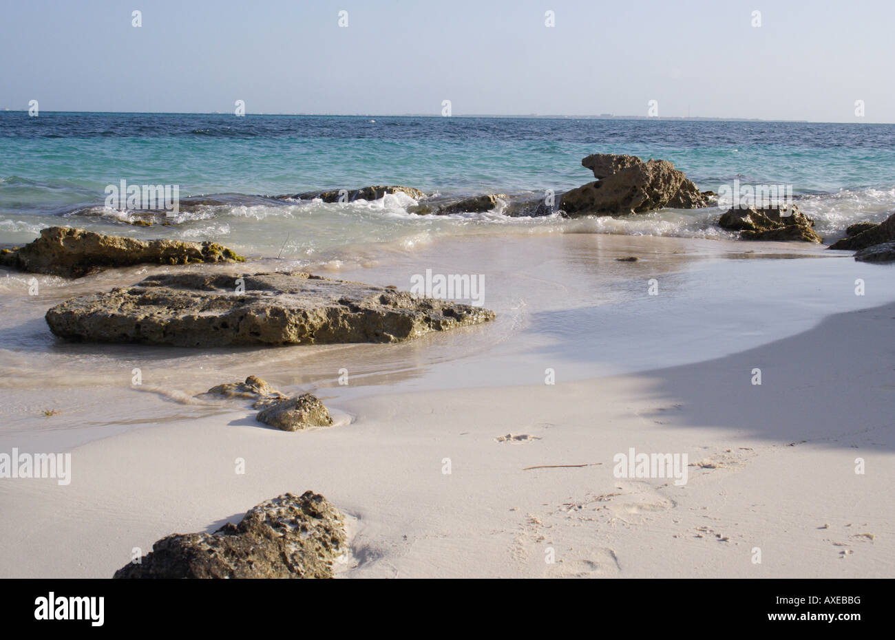 sand, rocks, ocean Stock Photo - Alamy