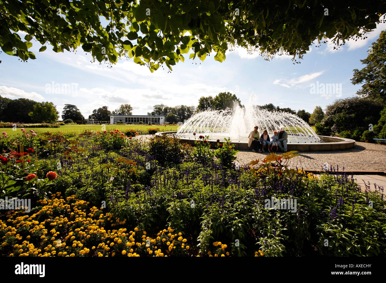 Erfurt, EGA-Park Stock Photo