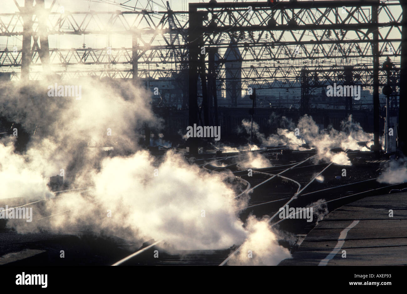 Hoboken train station New Jersey United States of America USA. 1982
