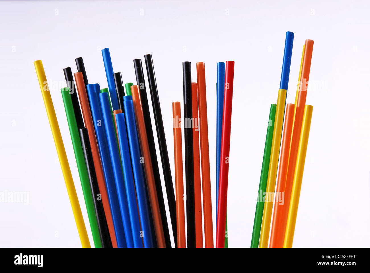 Straws | Strohhalme Stock Photo
